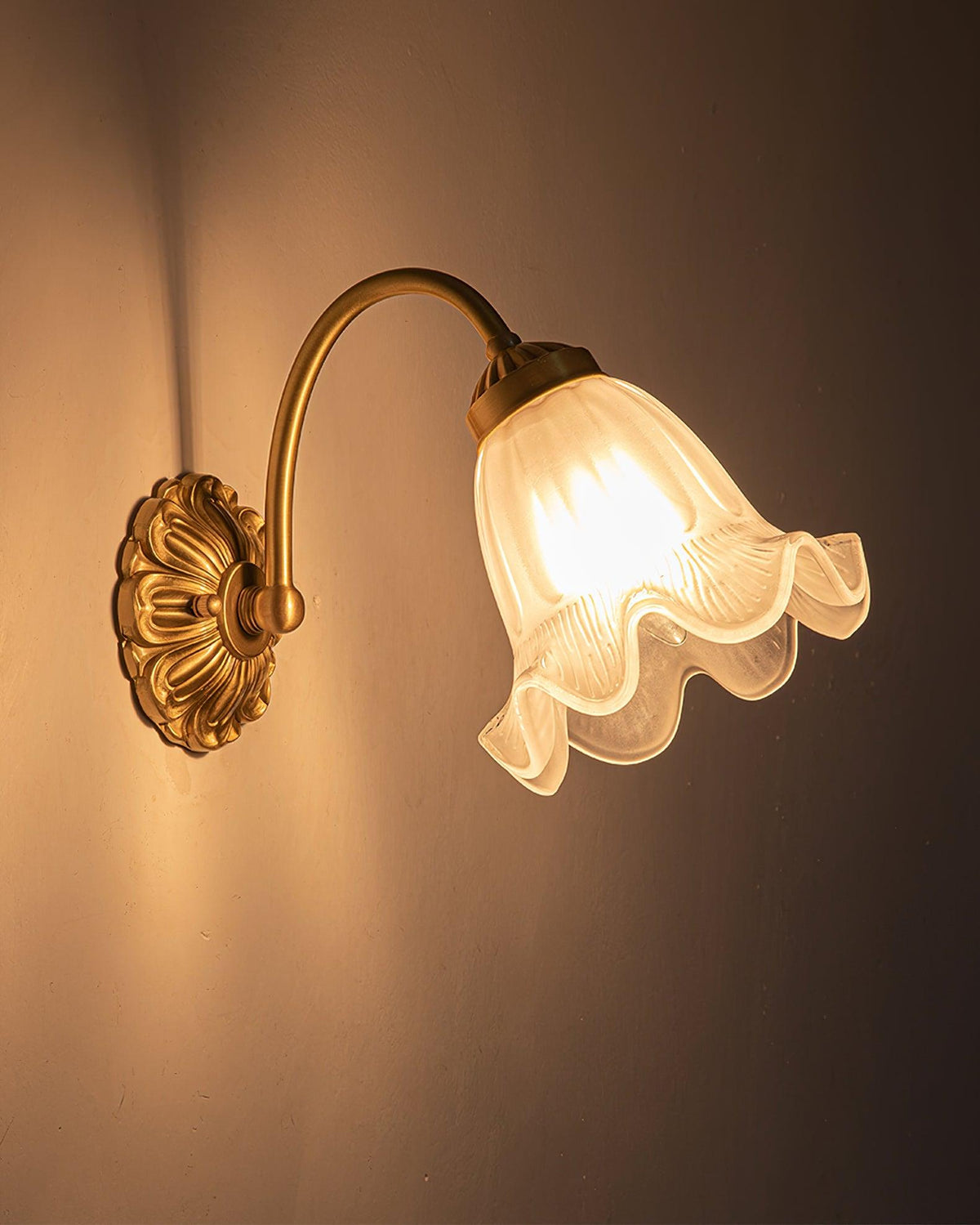 Celereria Vintage-Glas-Wandleuchte