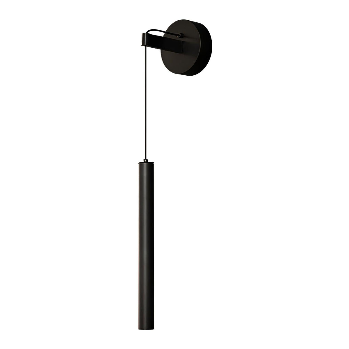 Loxley zeitgenössische minimalistische Line-Wandleuchte aus Messing