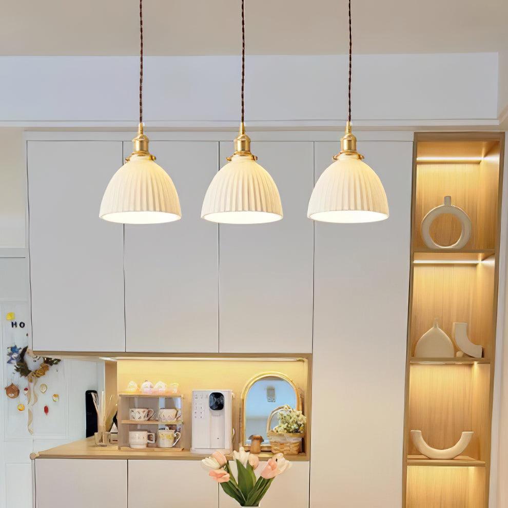 Ornoryra Vintage Pendelleuchte aus Glas
