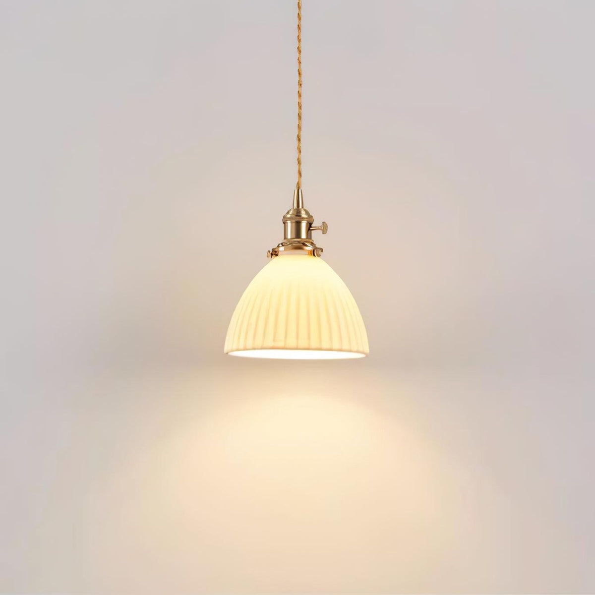Ornoryra Vintage Pendelleuchte aus Glas