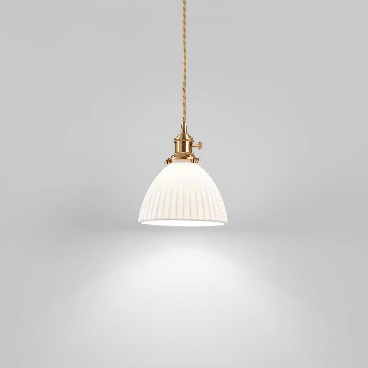 Ornoryra Vintage Pendelleuchte aus Glas