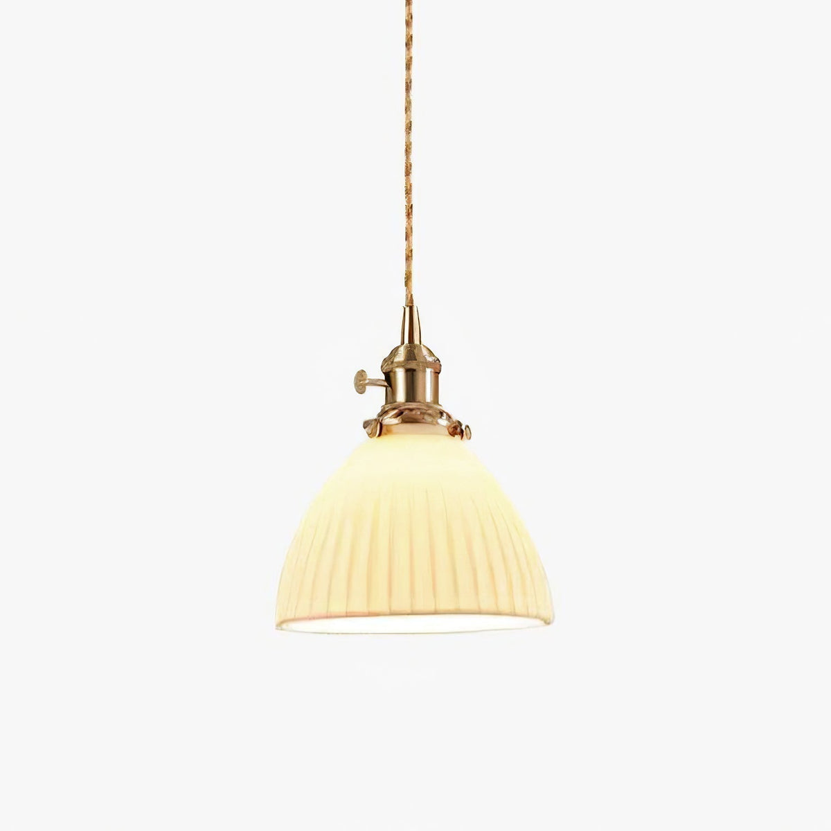 Ornoryra Vintage Pendelleuchte aus Glas