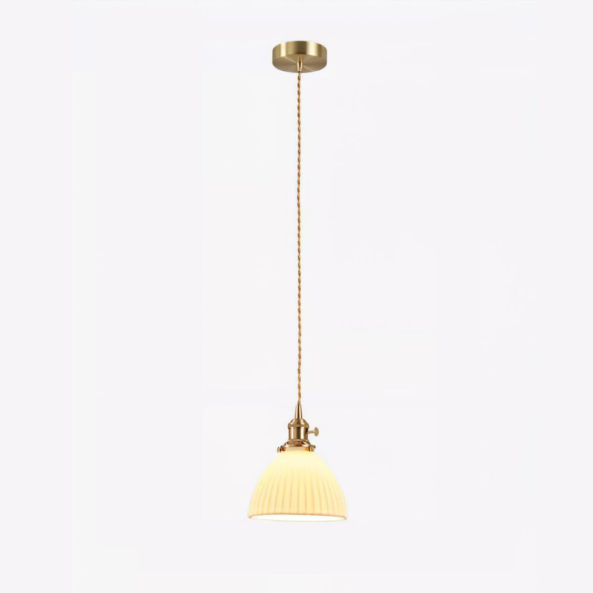 Ornoryra Vintage Pendelleuchte aus Glas