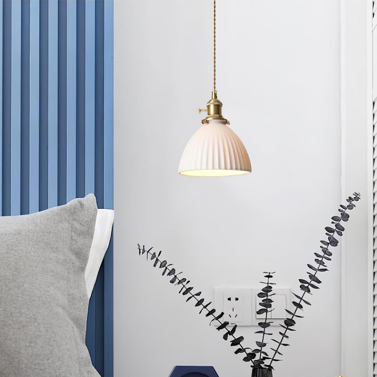 Ornoryra Vintage Pendelleuchte aus Glas