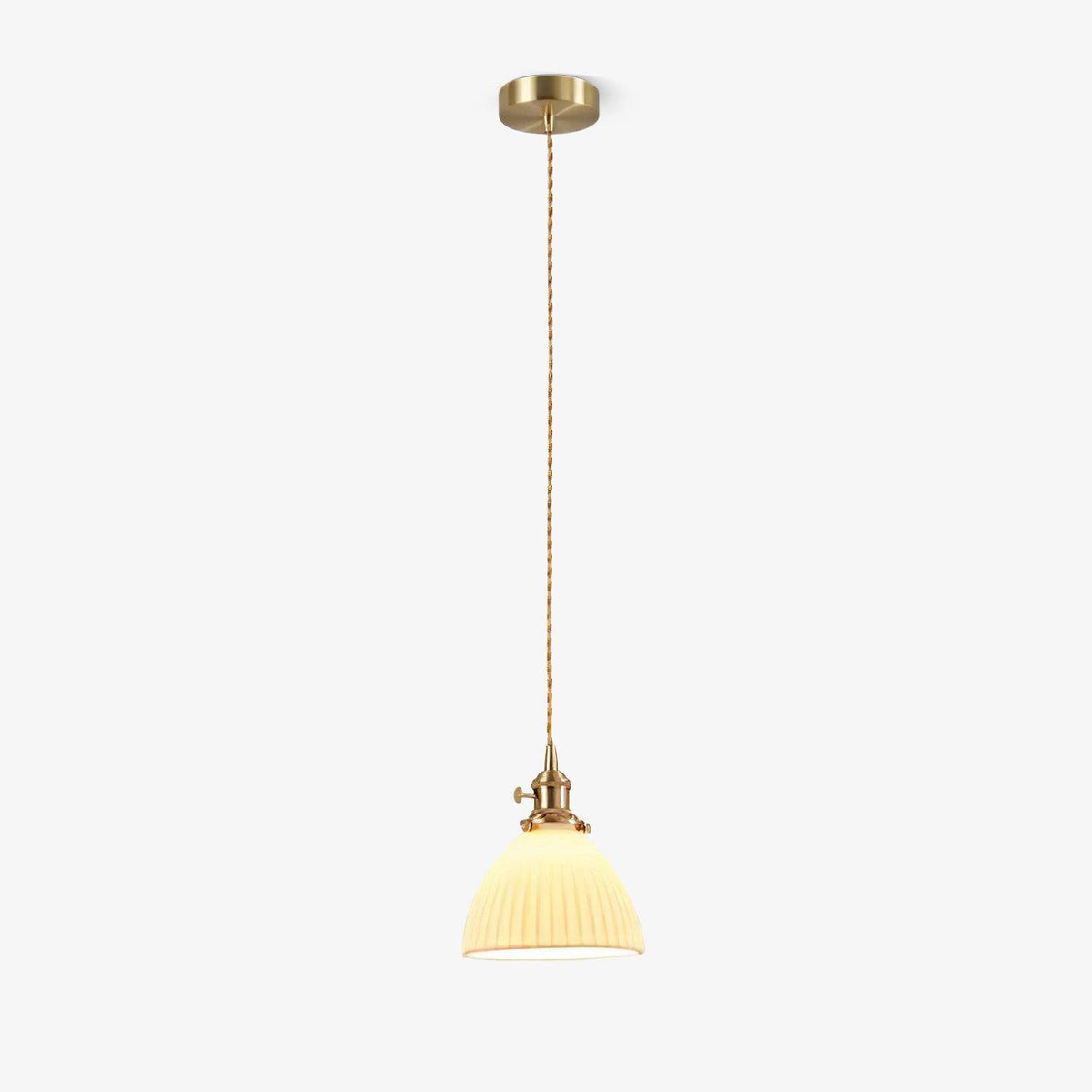Ornoryra Vintage Pendelleuchte aus Glas