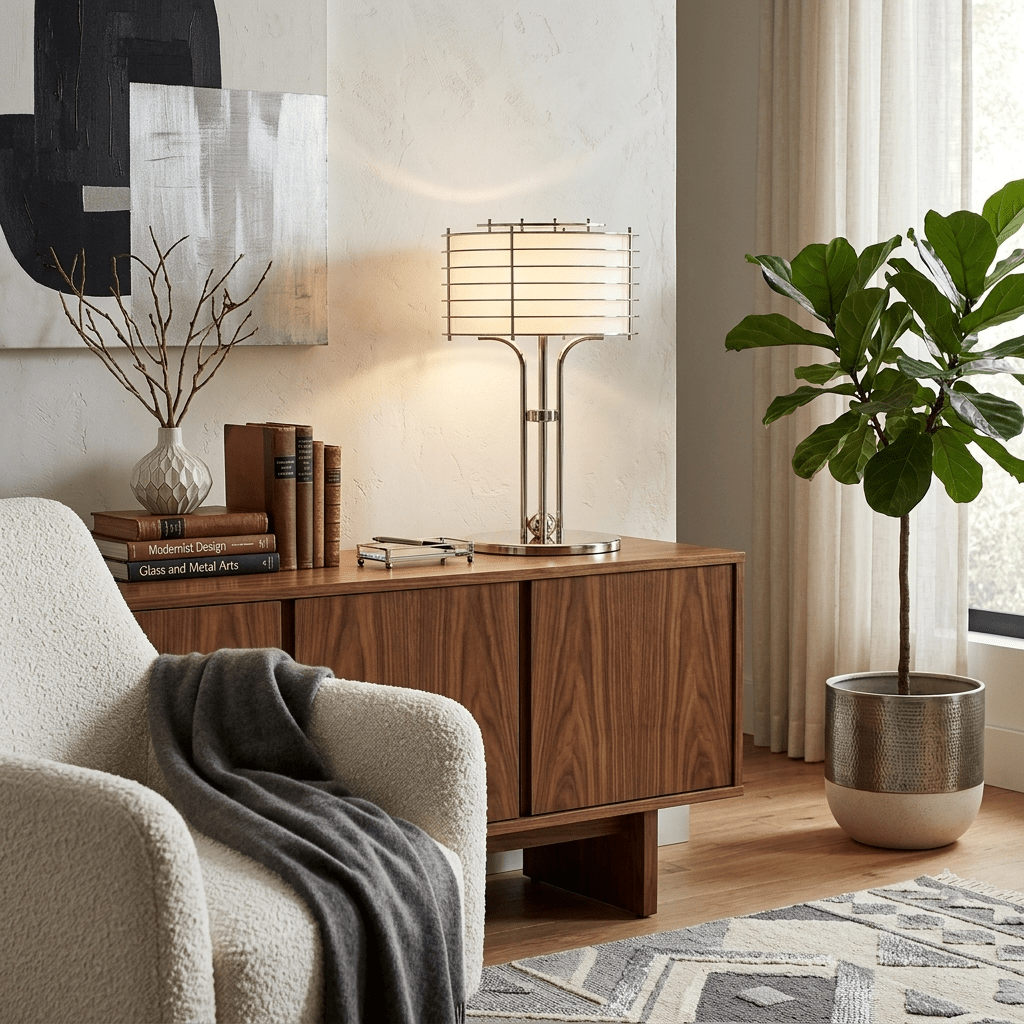 Maxence Bravon Linear Cage Tischleuchte