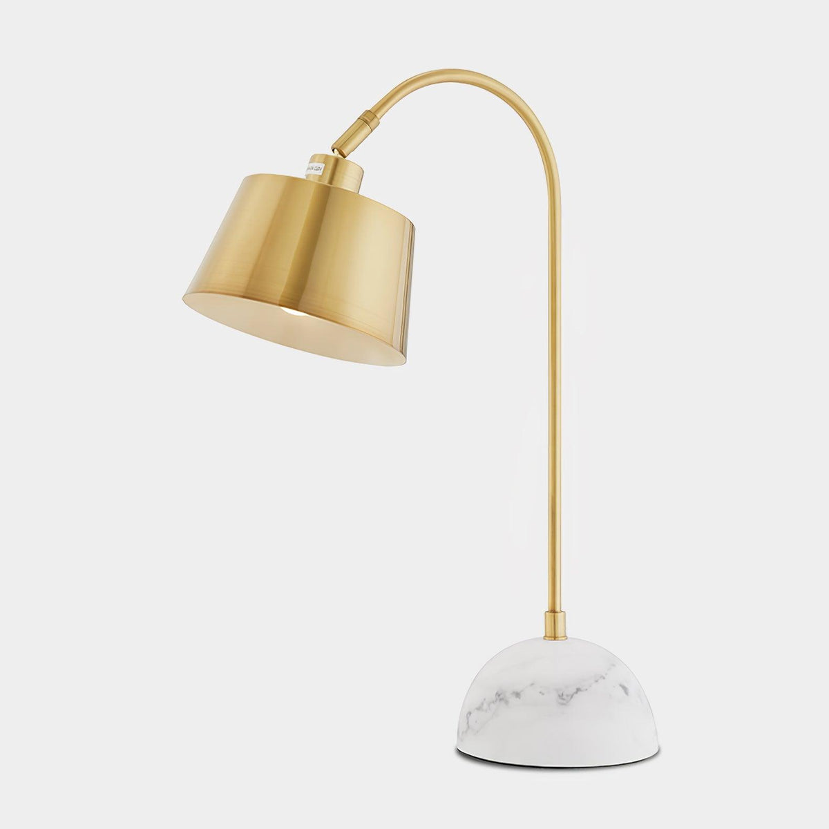 Caleo elegante Tischleuchte aus Marmor