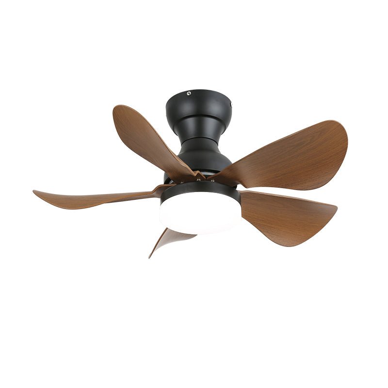 Elvanelle Deckenventilator mit Beleuchtung aus Holz