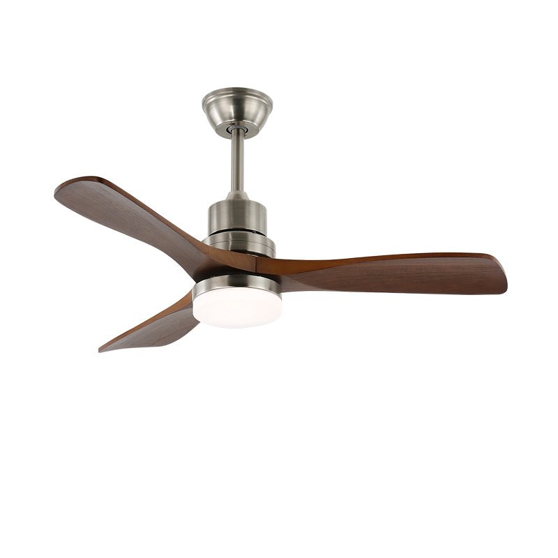 Rininena Deckenventilator mit Beleuchtung aus Holz