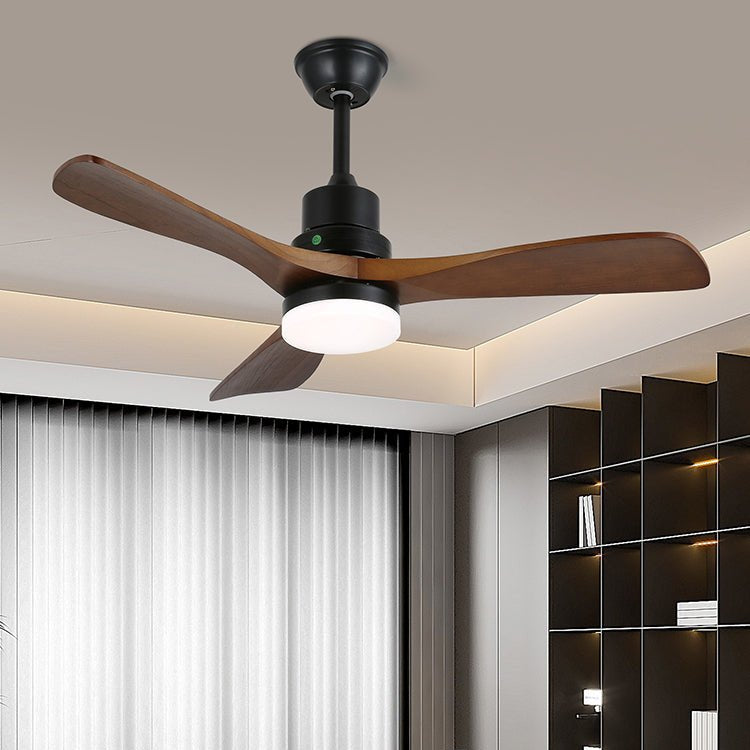 Rininena Deckenventilator mit Beleuchtung aus Holz
