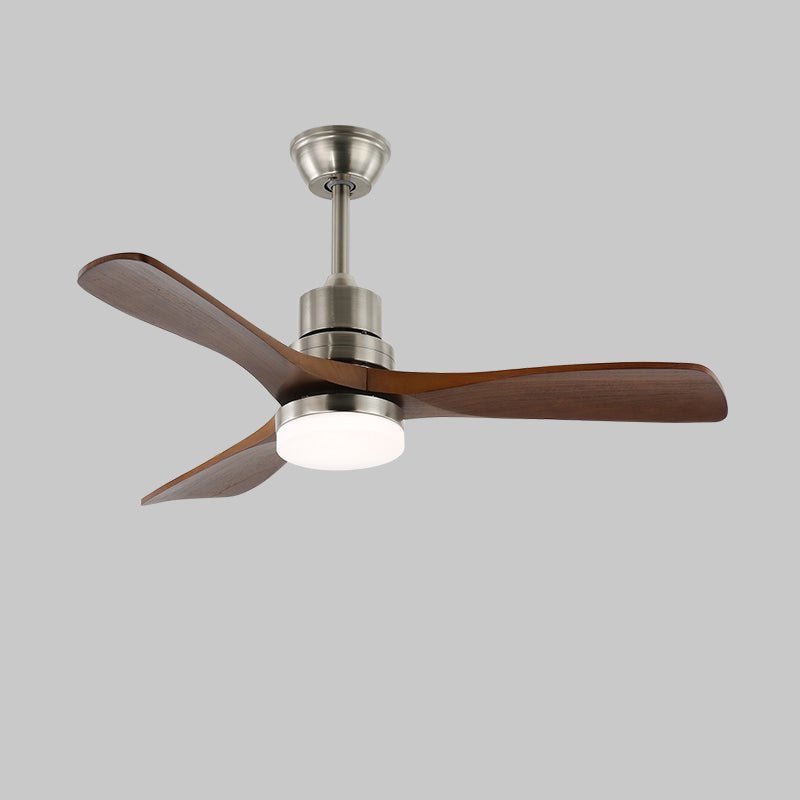 Rininena Deckenventilator mit Beleuchtung aus Holz