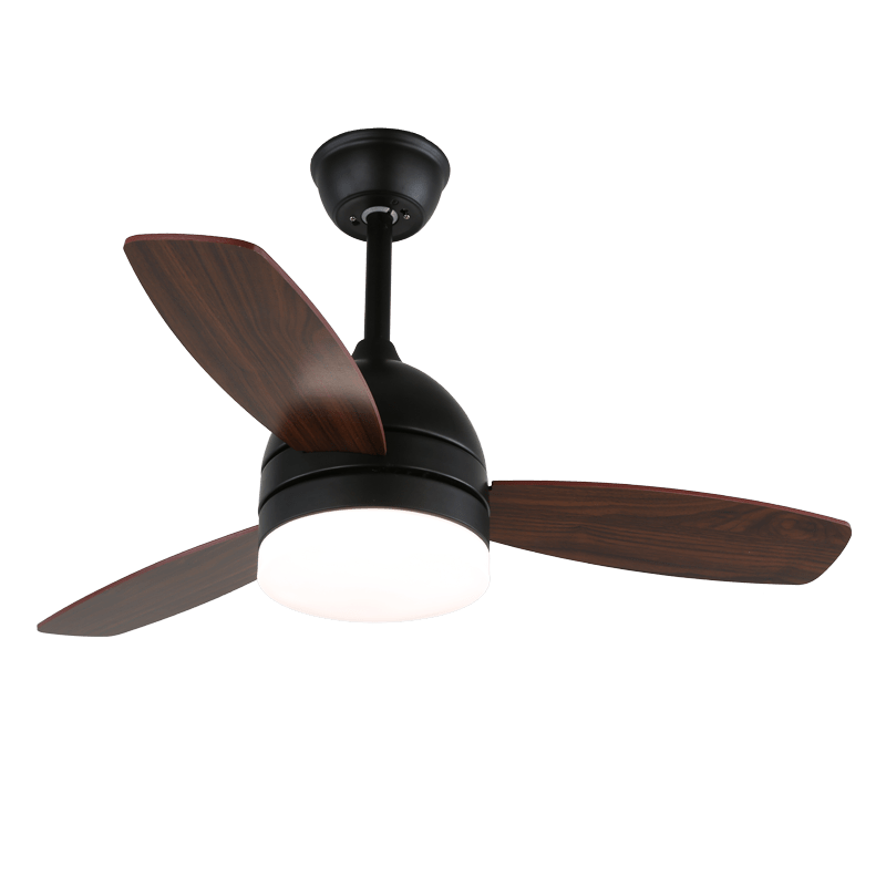 Selena Minimalistische Deckenventilator mit Beleuchtung aus Holz