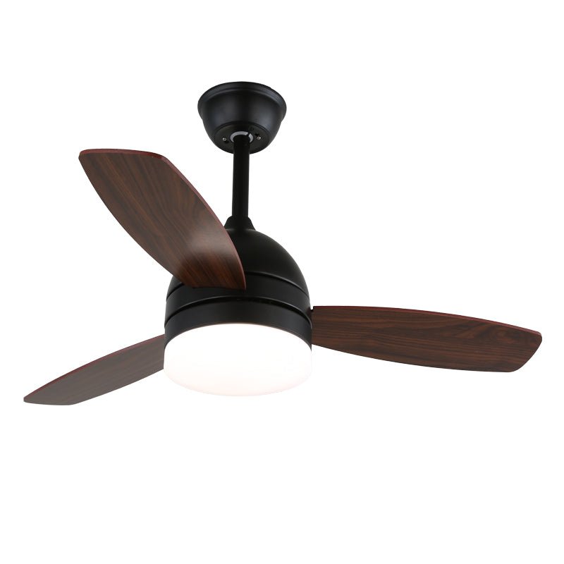 Selena Minimalistische Deckenventilator mit Beleuchtung aus Holz