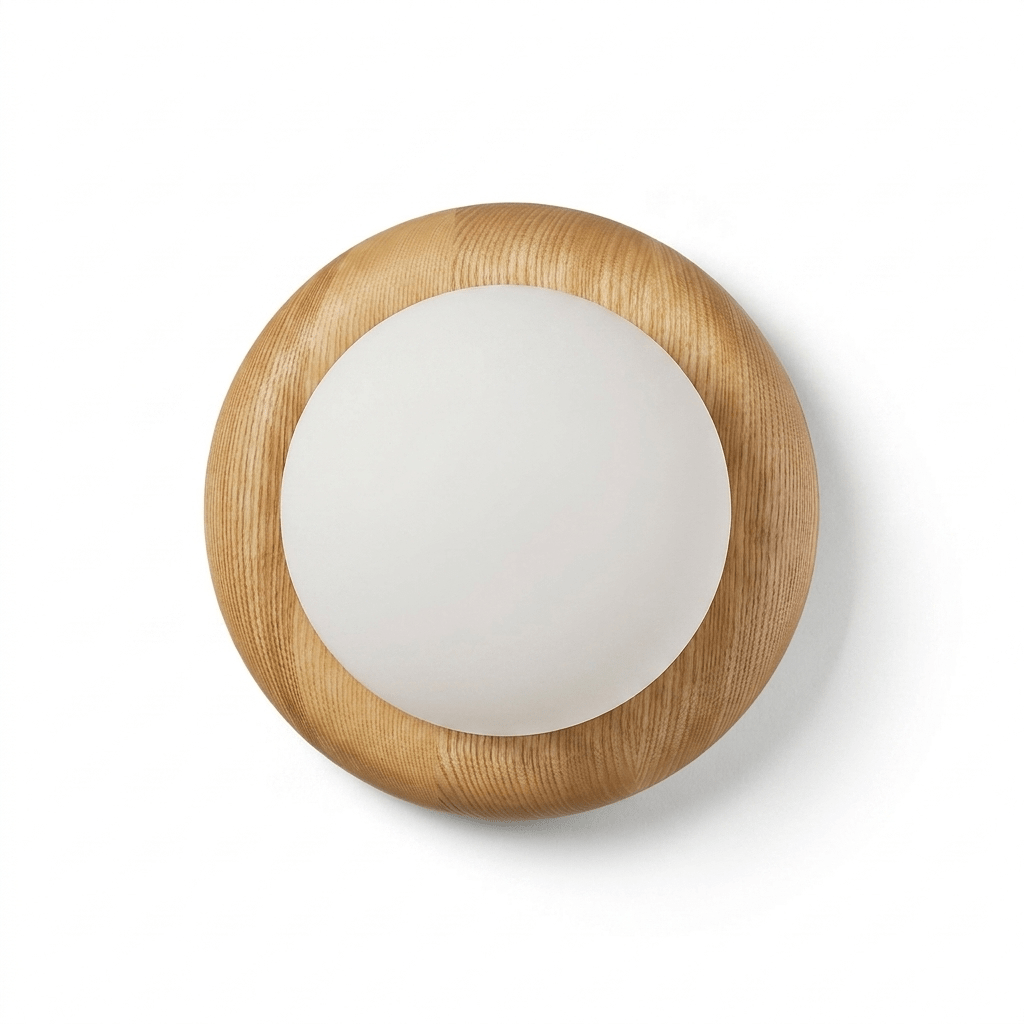 Rinaelia Wandleuchte aus Holz