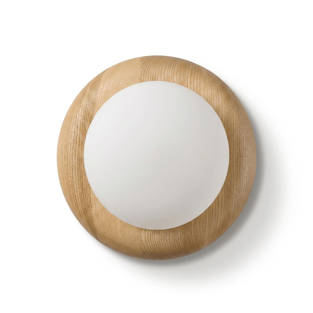 Rinaelia Wandleuchte aus Holz