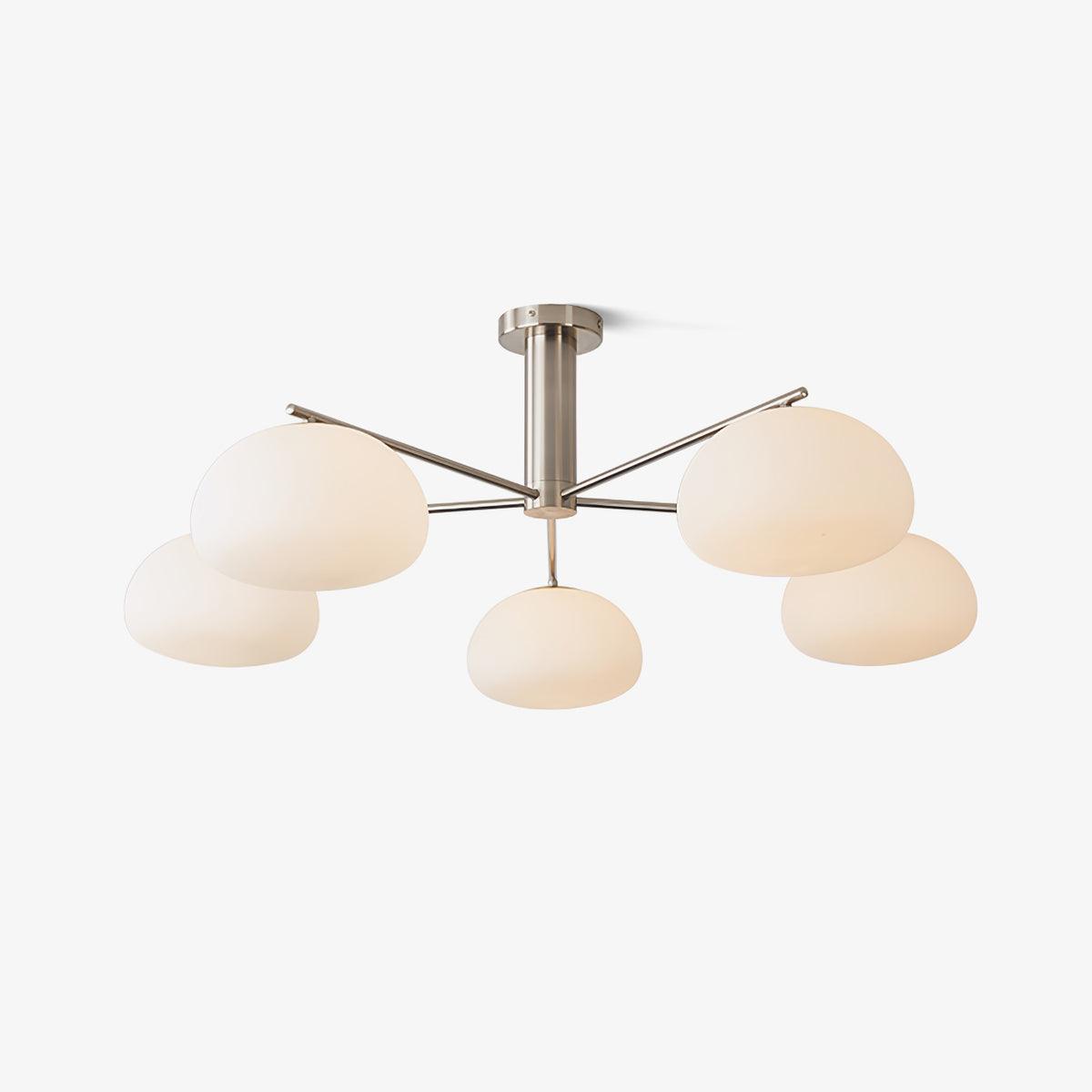 Celeneon Luxe Kronleuchter aus Glas