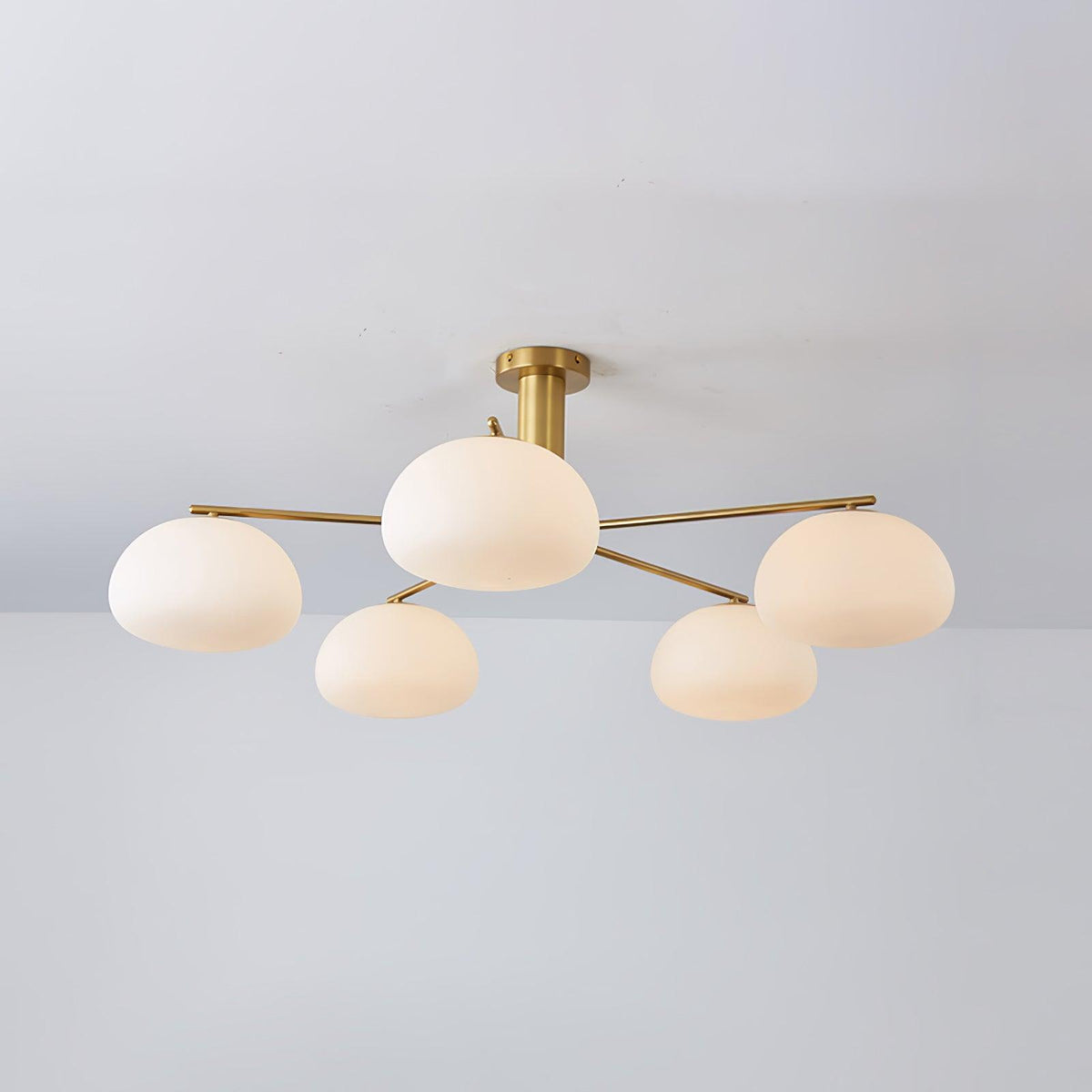 Celeneon Luxe Kronleuchter aus Glas