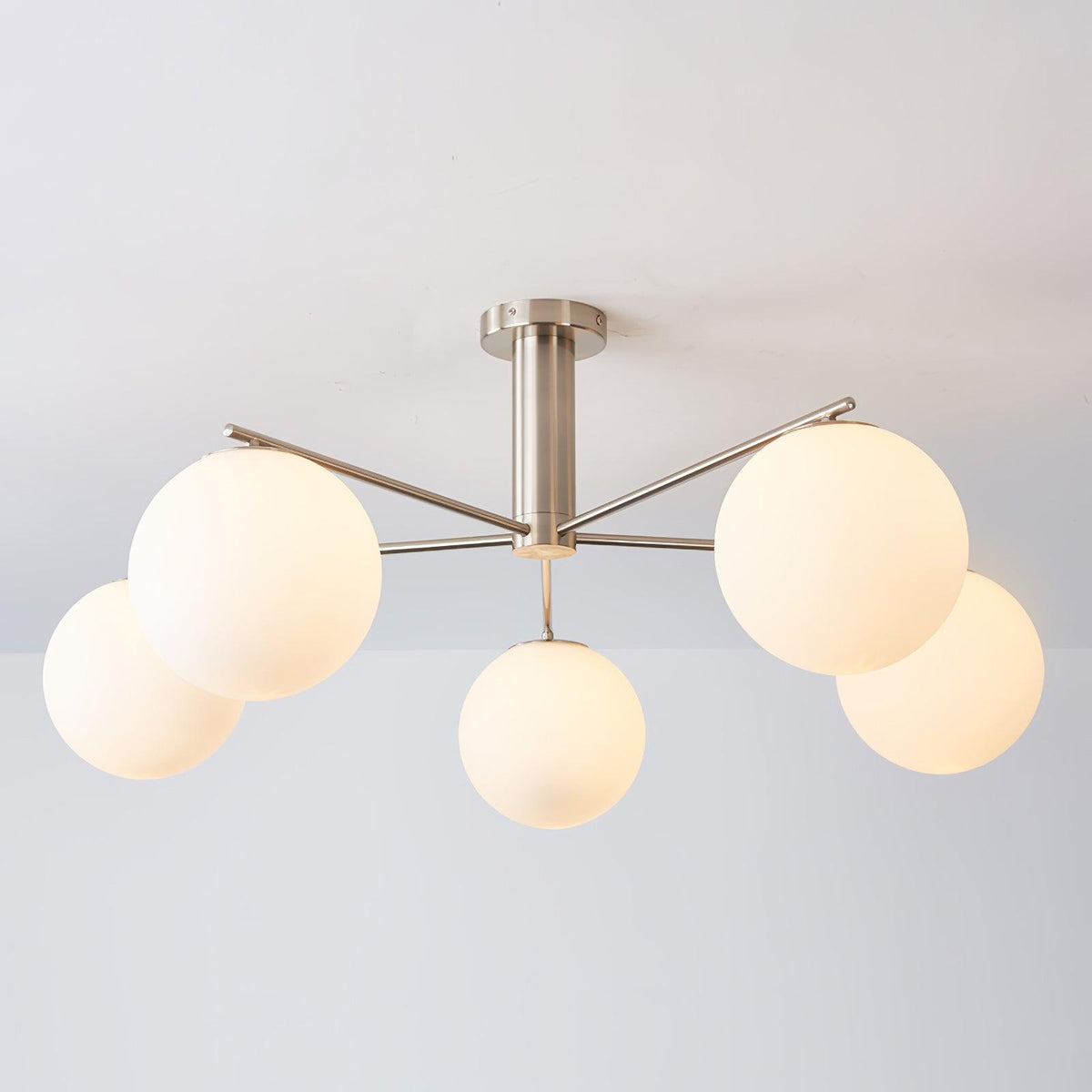 Celeneon Luxe Kronleuchter aus Glas