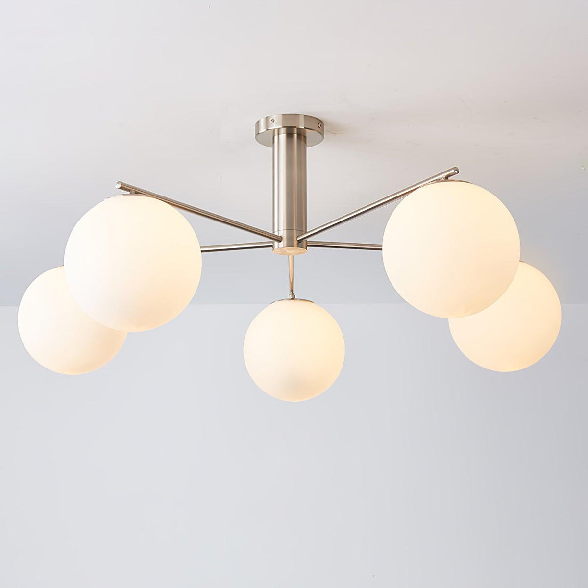 Celeneon Luxe Kronleuchter aus Glas