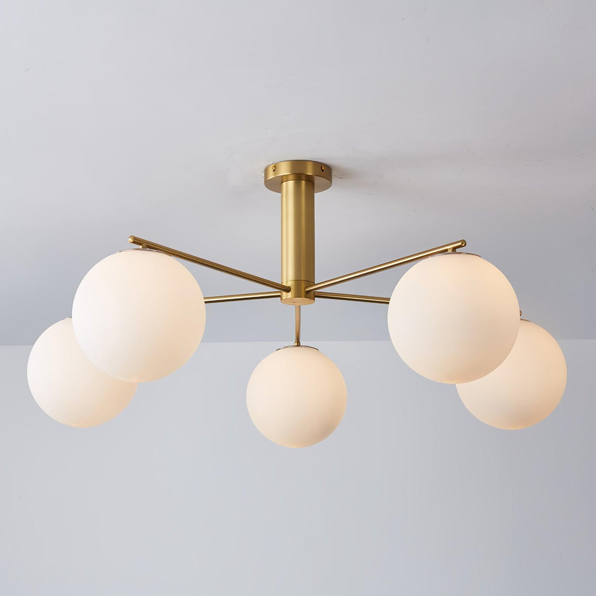 Celeneon Luxe Kronleuchter aus Glas