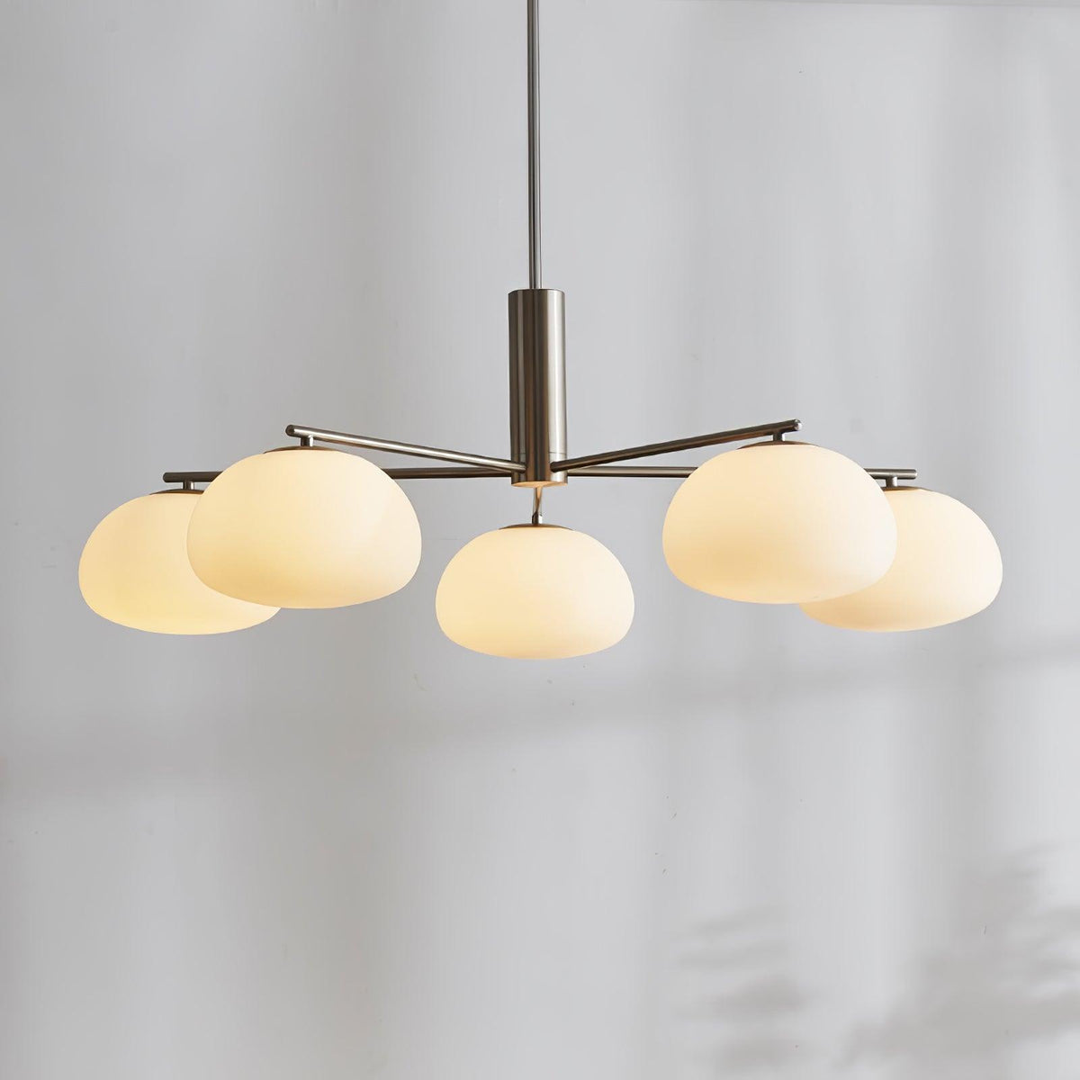Celeneon Luxe Kronleuchter aus Glas