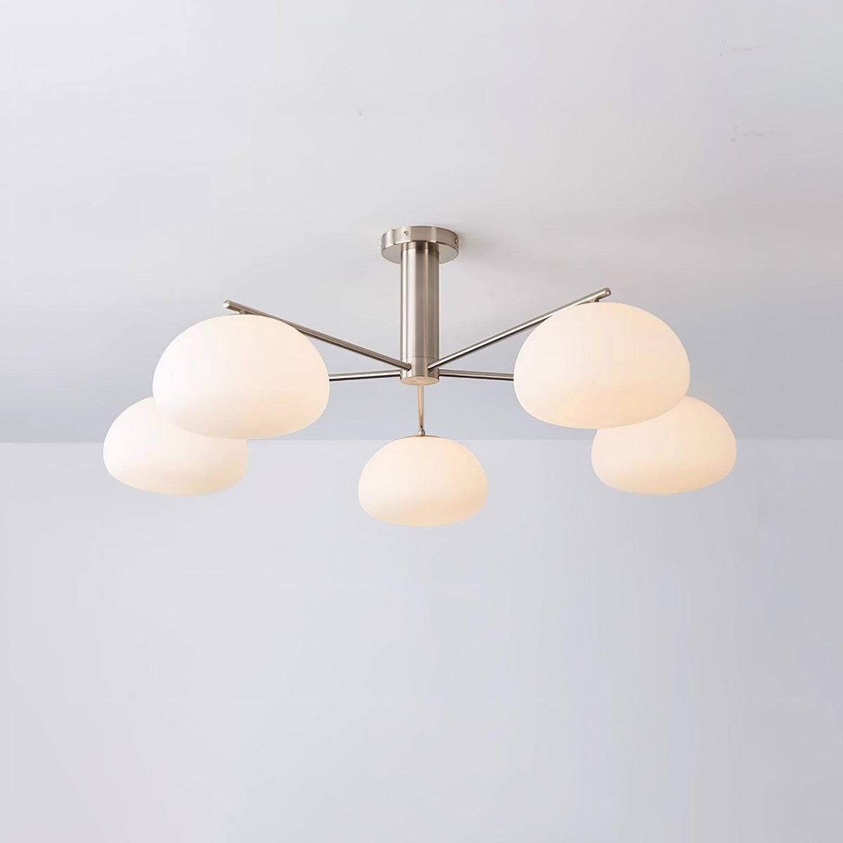 Celeneon Luxe Kronleuchter aus Glas