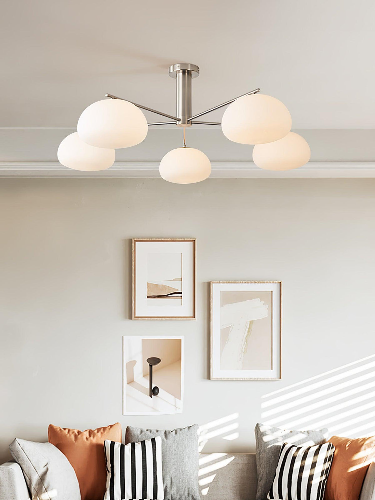 Celeneon Luxe Kronleuchter aus Glas