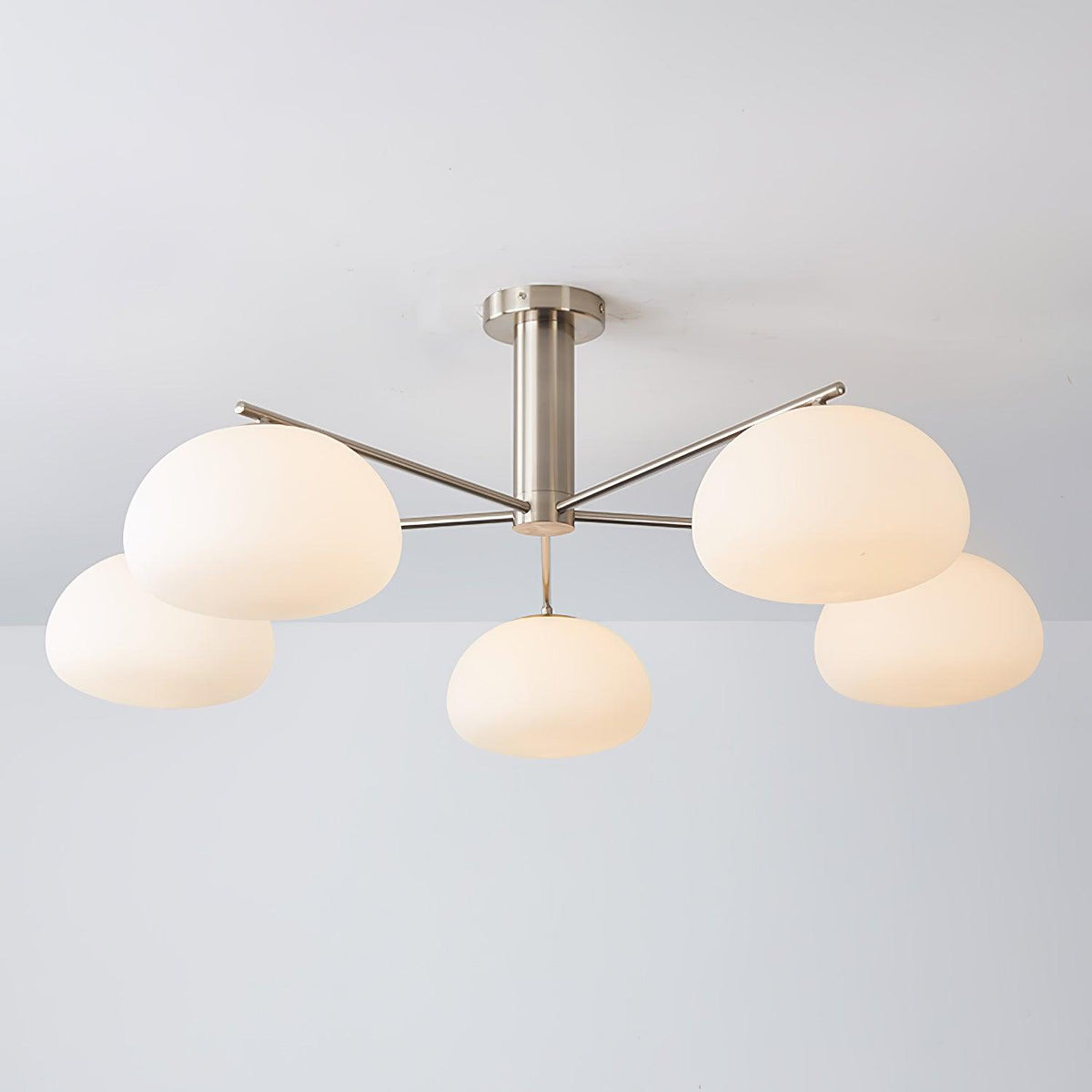 Celeneon Luxe Kronleuchter aus Glas
