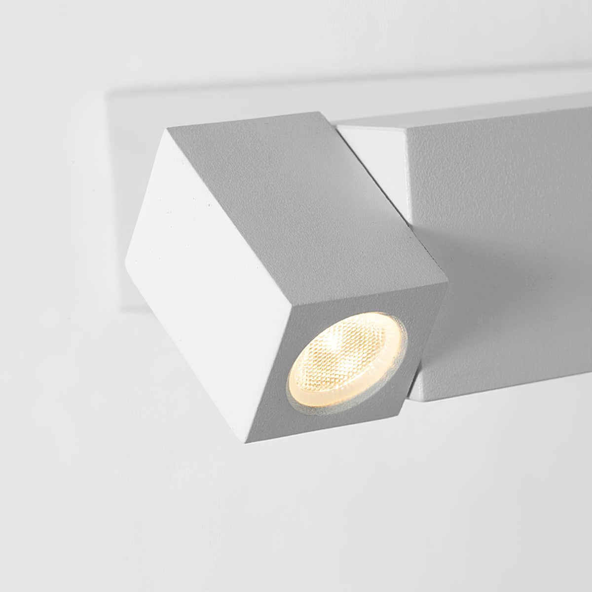 LED-Wandleuchte Aluminiumlegierung Körper Matt Schwarz Nickel Minimalistisch