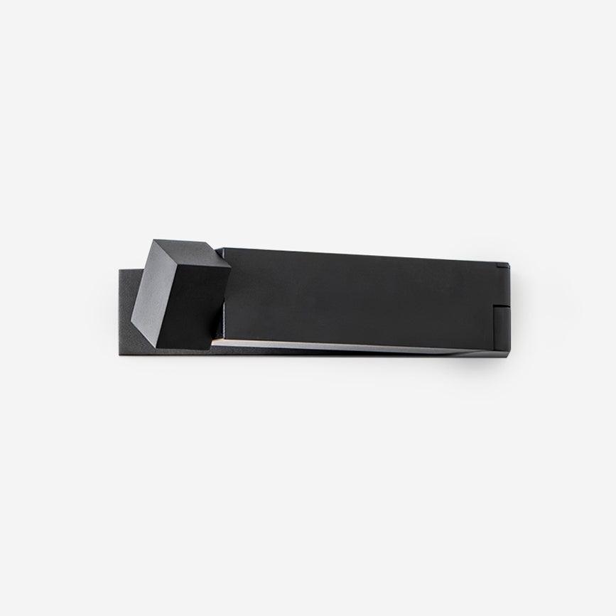 LED-Wandleuchte Aluminiumlegierung Körper Matt Schwarz Nickel Minimalistisch
