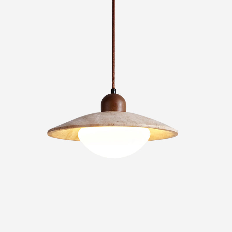 Luxen Pendelleuchte Travertin Minimalistisch