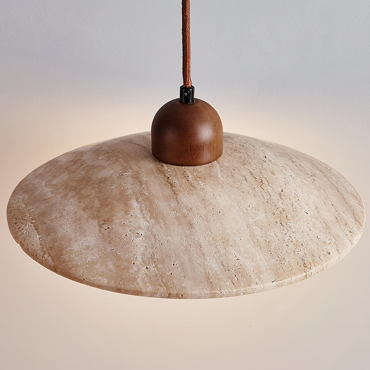 Luxen Pendelleuchte Travertin Minimalistisch