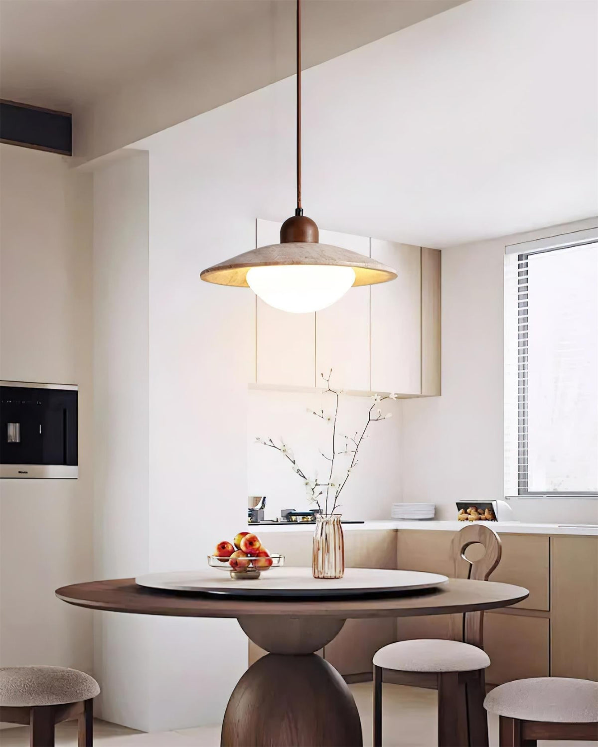 Luxen Pendelleuchte Travertin Minimalistisch