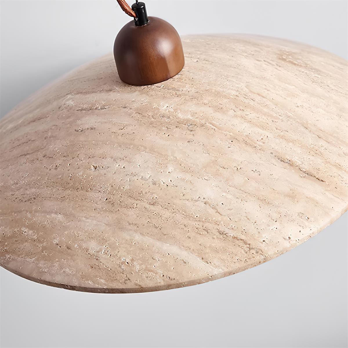 Luxen Pendelleuchte Travertin Minimalistisch