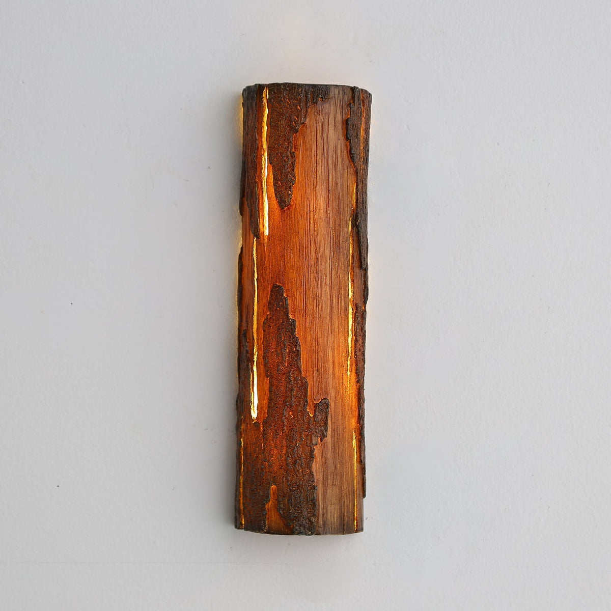 Pravl Wandleuchte Bark-Textur Rustik