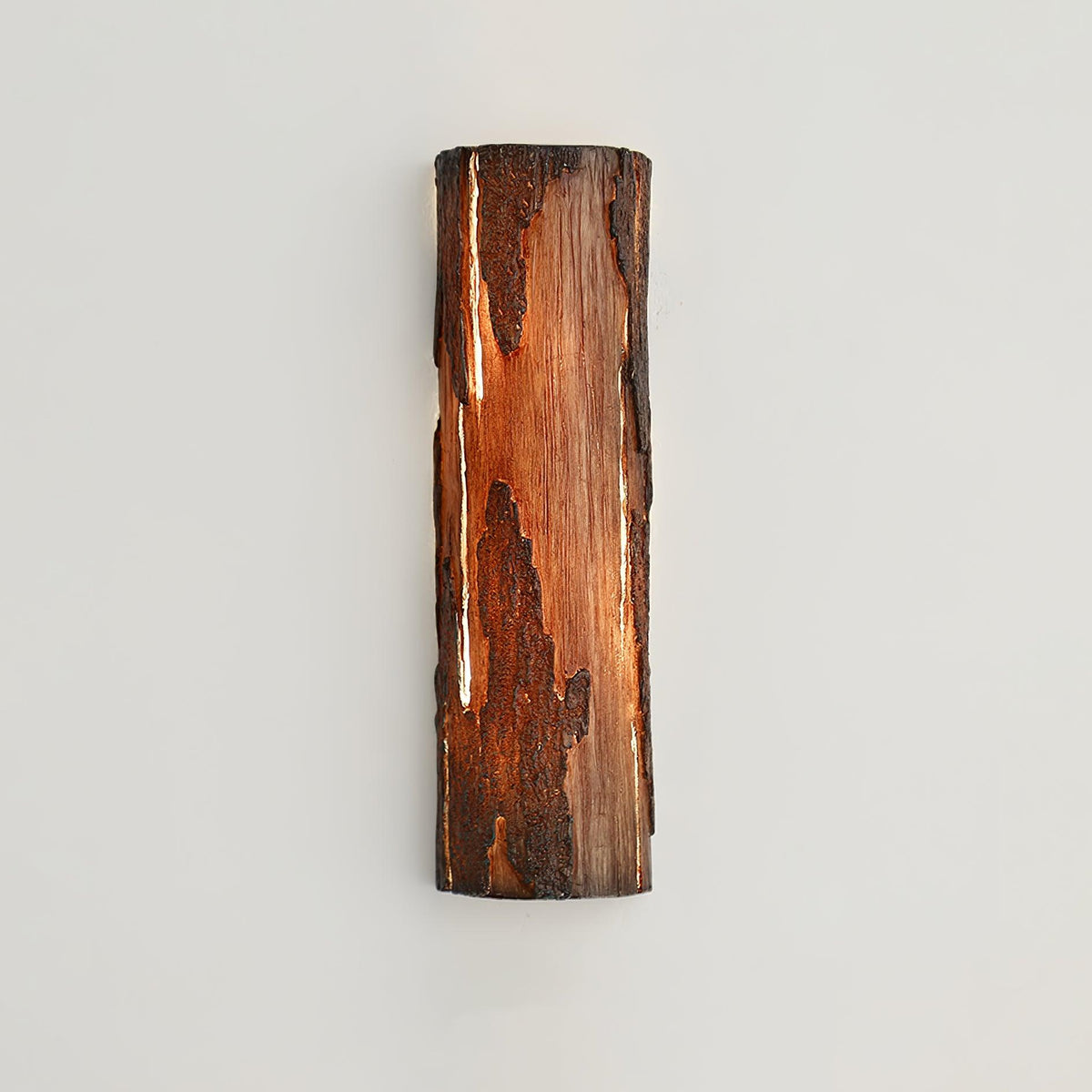 Pravl Wandleuchte Bark-Textur Rustik