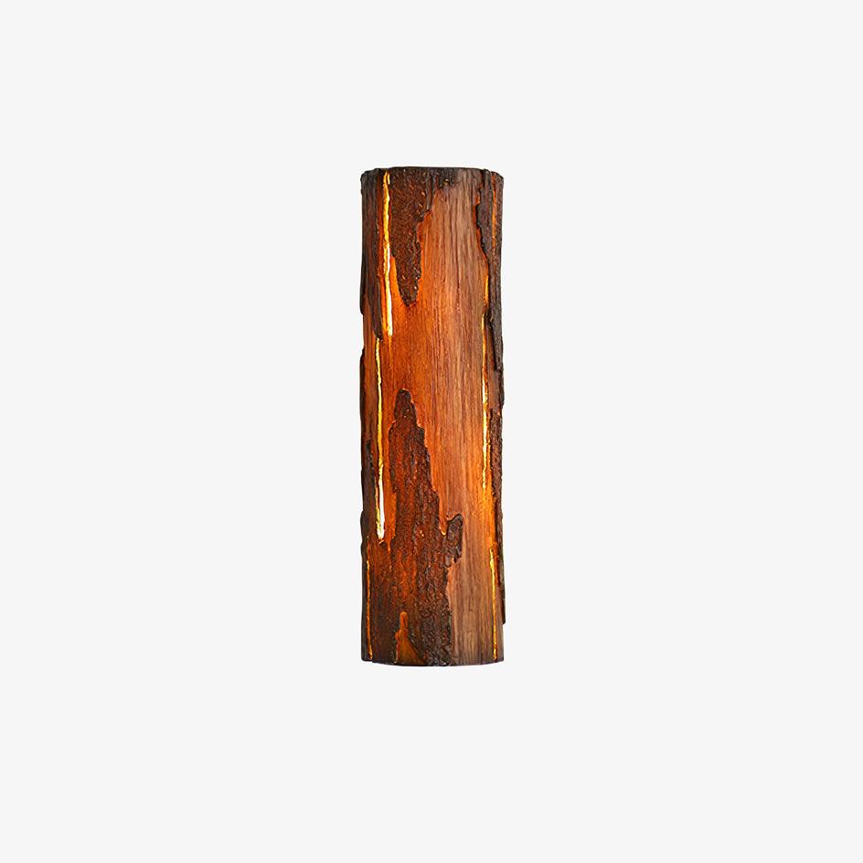 Pravl Wandleuchte Bark-Textur Rustik