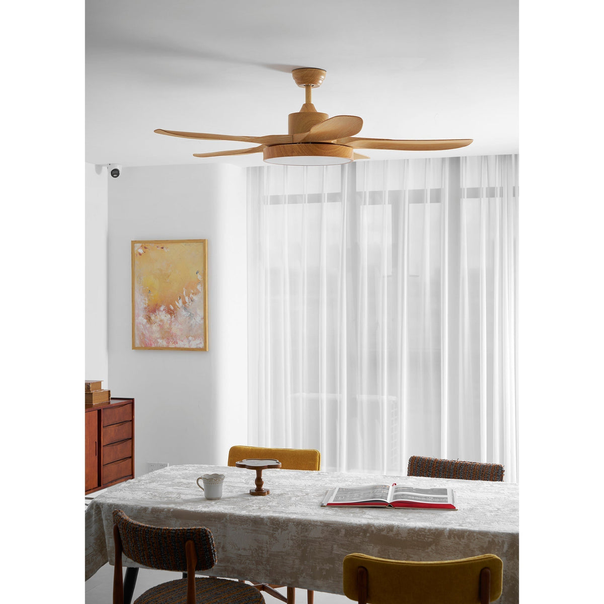 Teriinena Deckenventilator mit Beleuchtung