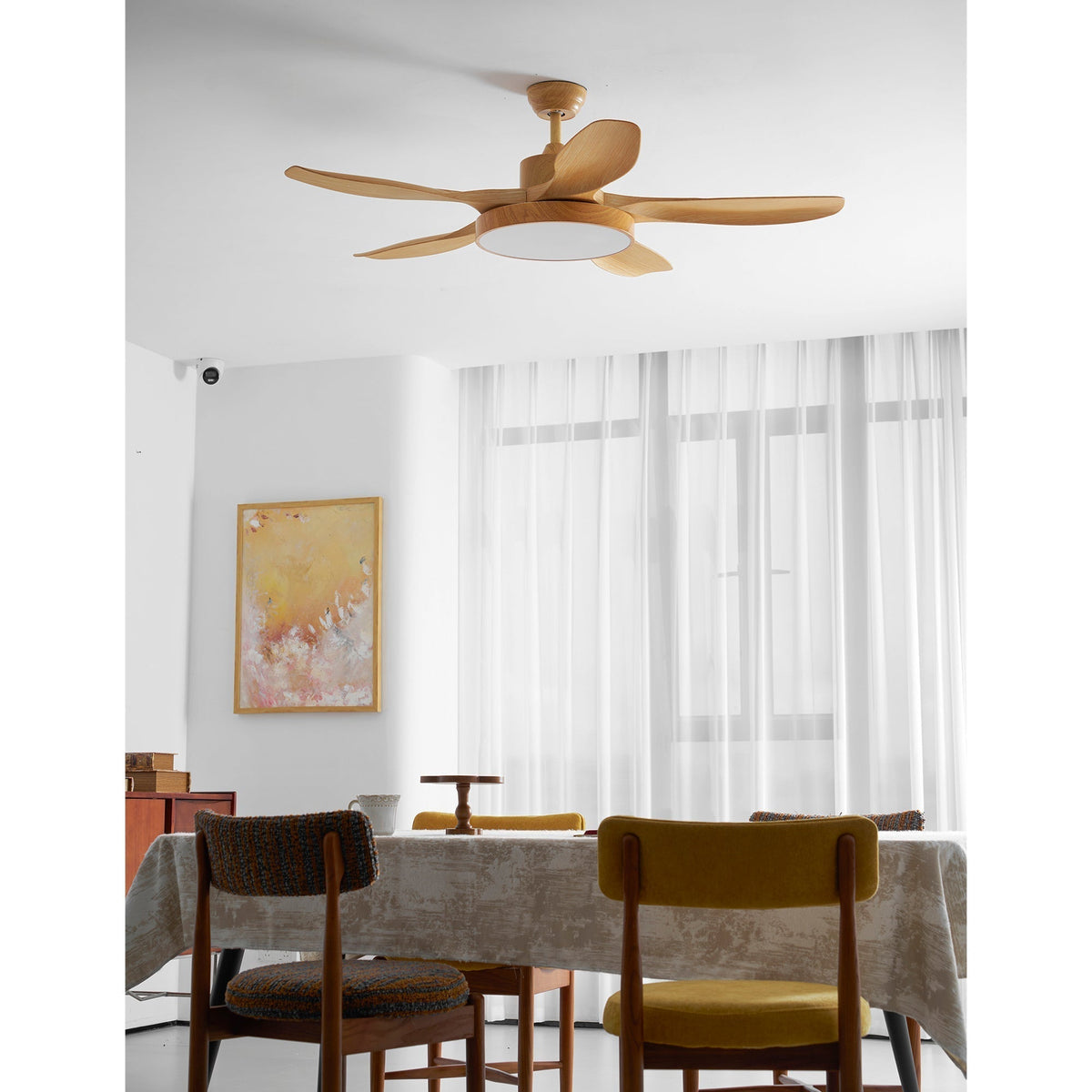 Teriinena Deckenventilator mit Beleuchtung