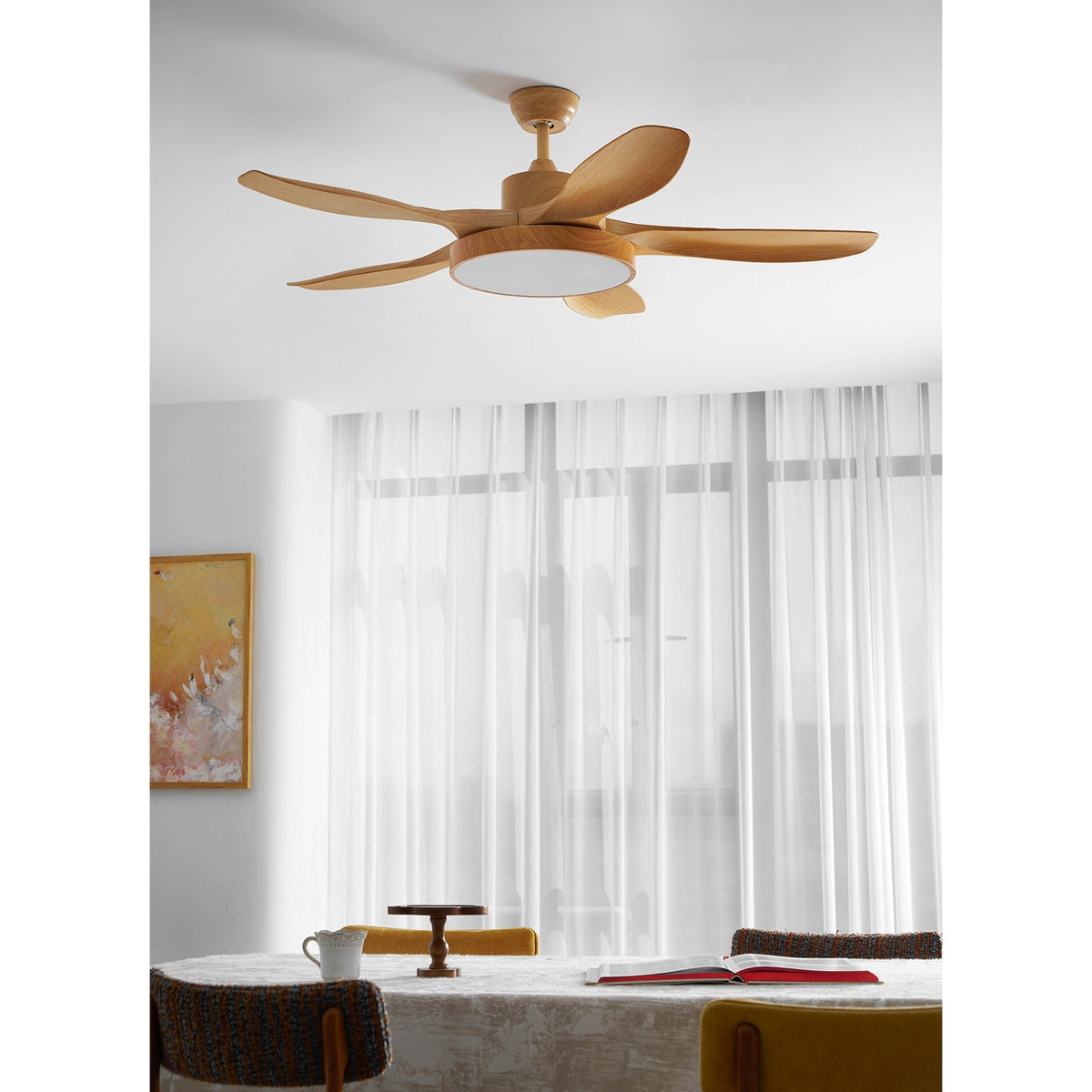 Teriinena Deckenventilator mit Beleuchtung
