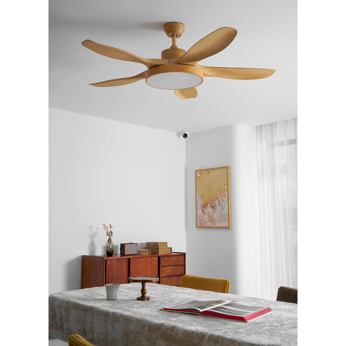 Teriinena Deckenventilator mit Beleuchtung