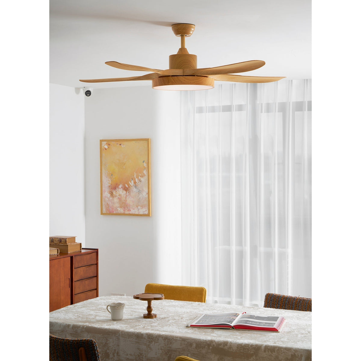 Teriinena Deckenventilator mit Beleuchtung