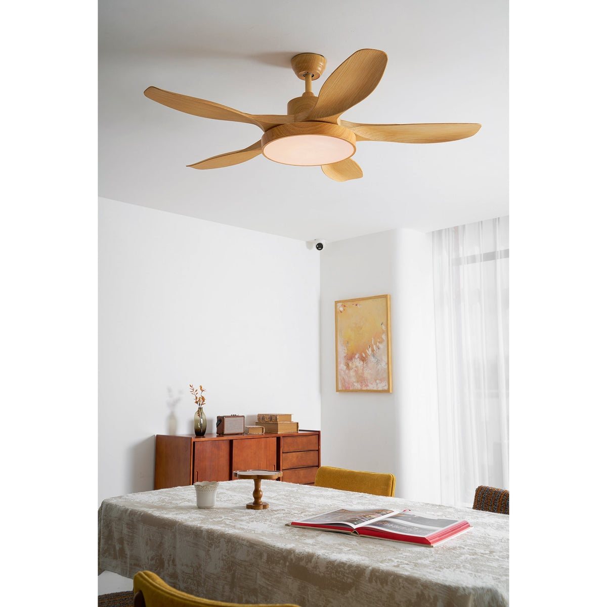 Teriinena Deckenventilator mit Beleuchtung
