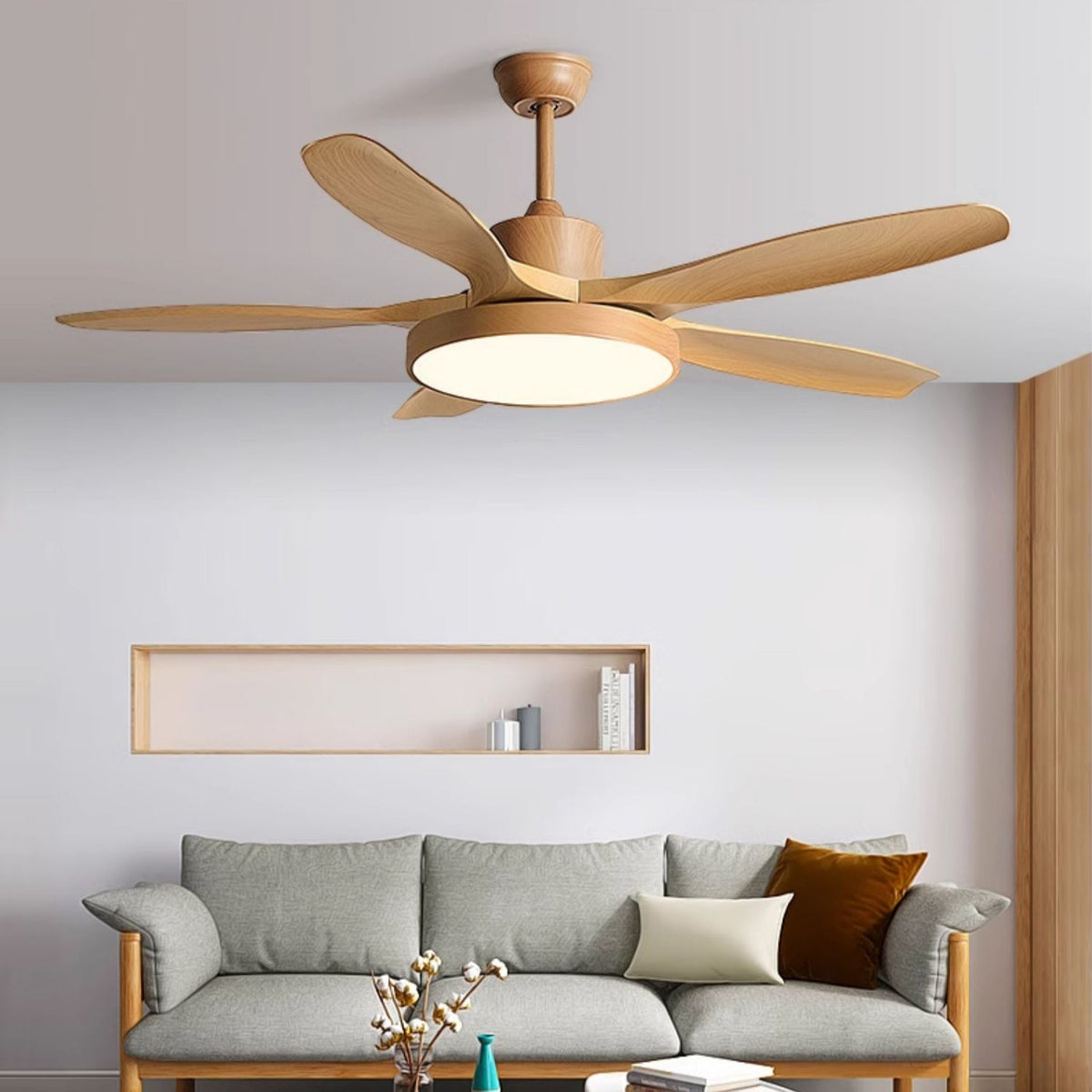 Renalella StillWind Deckenventilator mit Beleuchtung