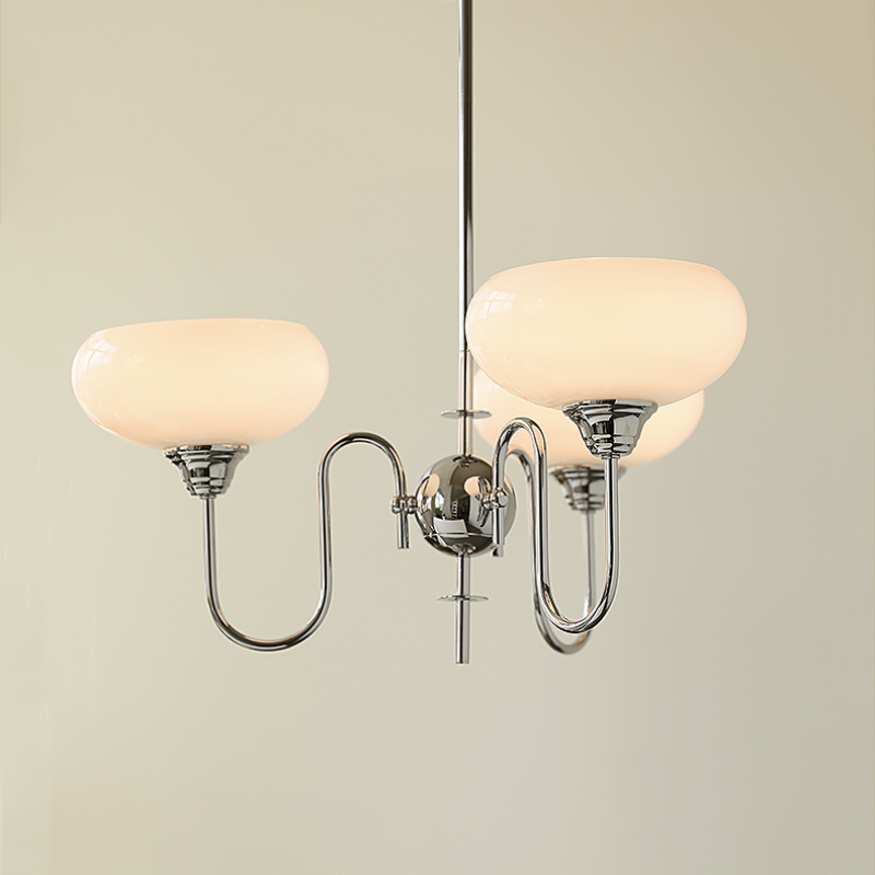 Arisha Vintage LED Metall Glas Kronleuchter Wohnzimmer