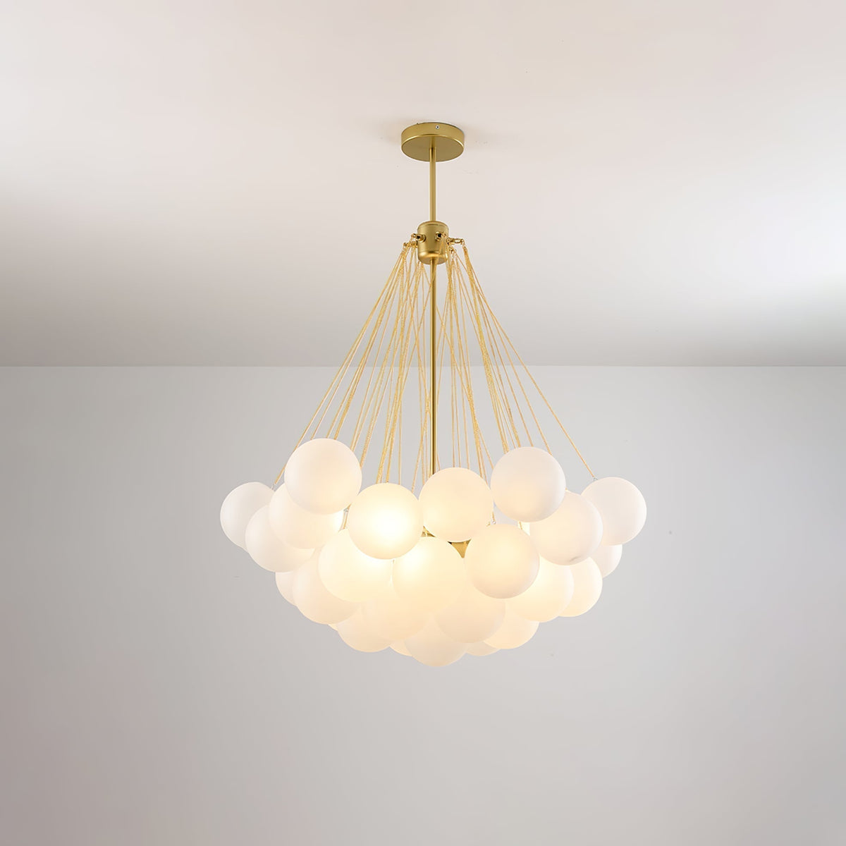 Fayne Glas-Globus-Pendelleuchte Bubble