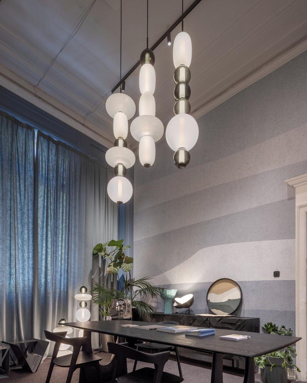 Lioraena Candied Glas Cluster Pendelleuchte