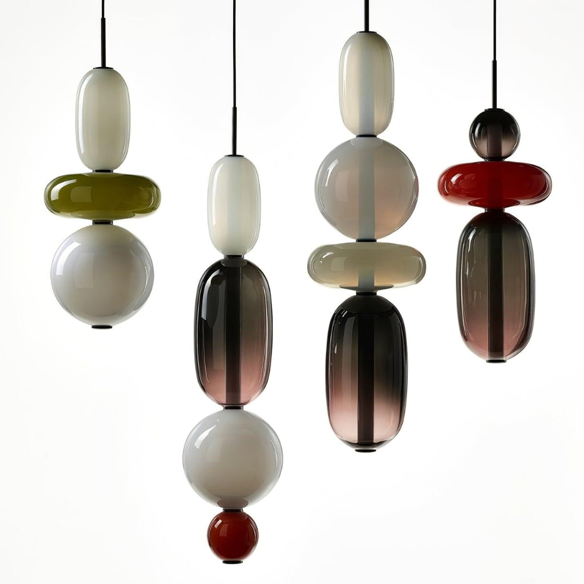 Lioraena Candied Glas Cluster Pendelleuchte