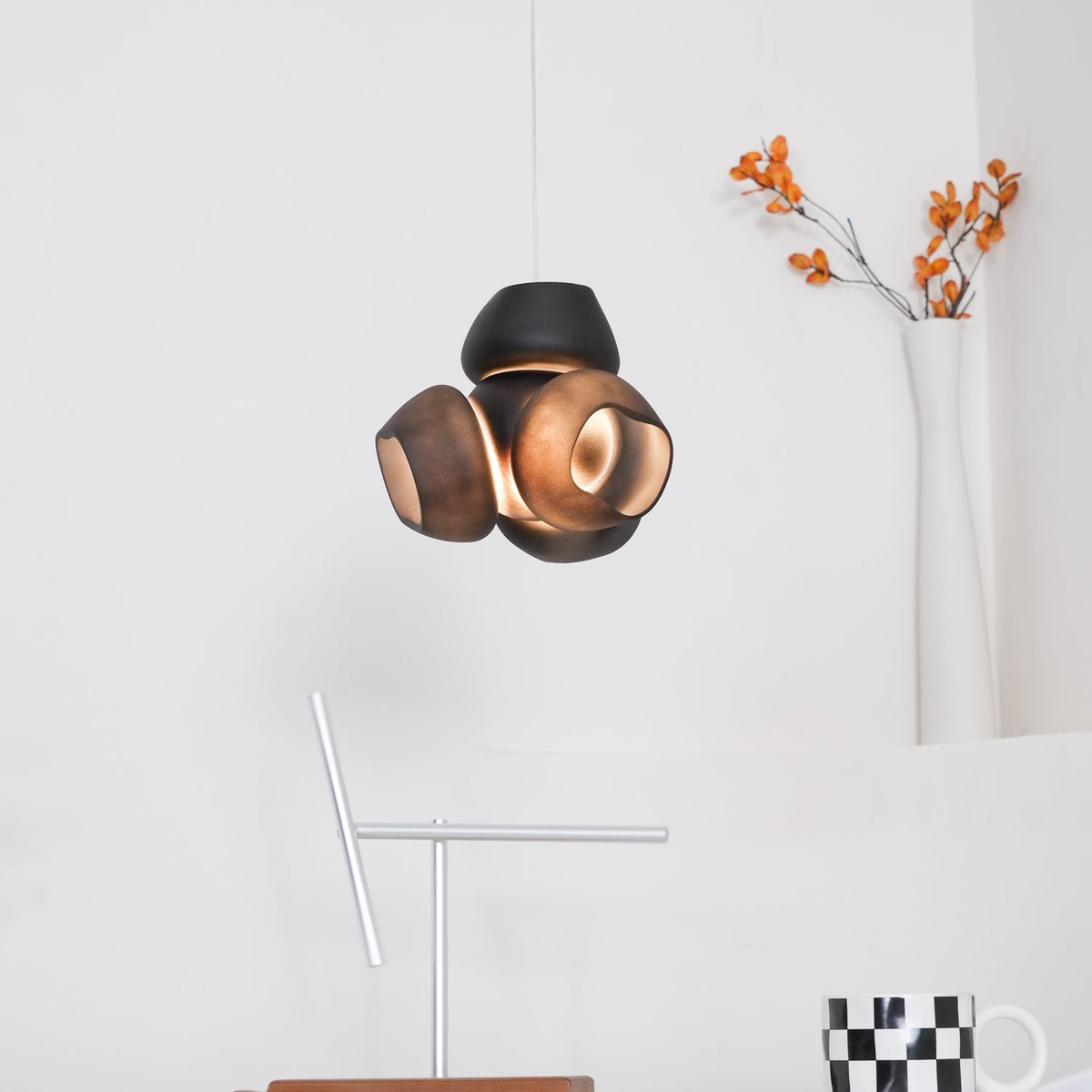 Ursa Bubbles Cluster-Glas-Pendelleuchte