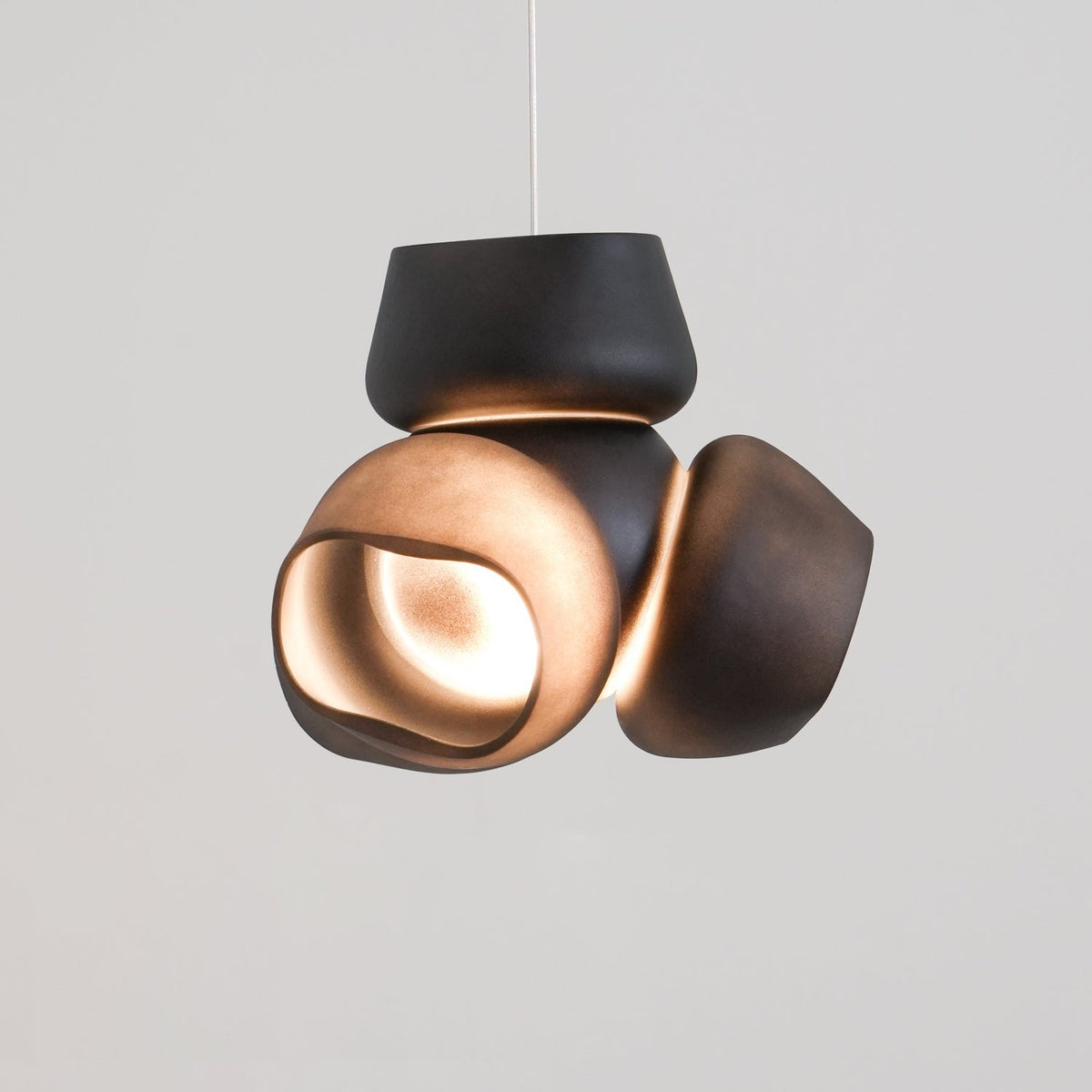 Ursa Bubbles Cluster-Glas-Pendelleuchte